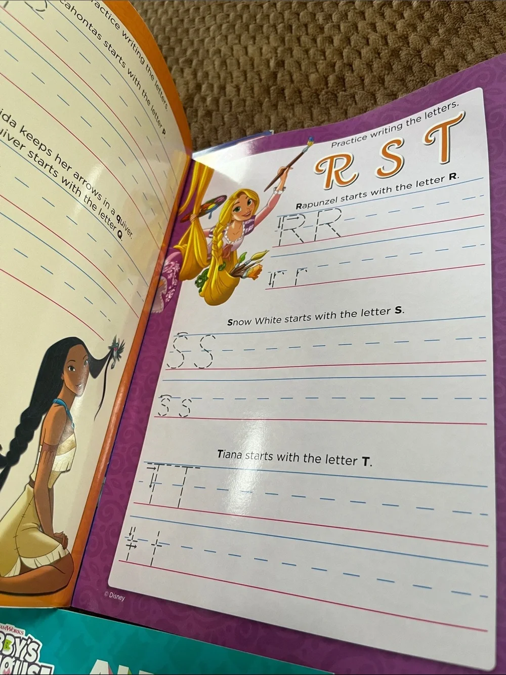 Disney learning books